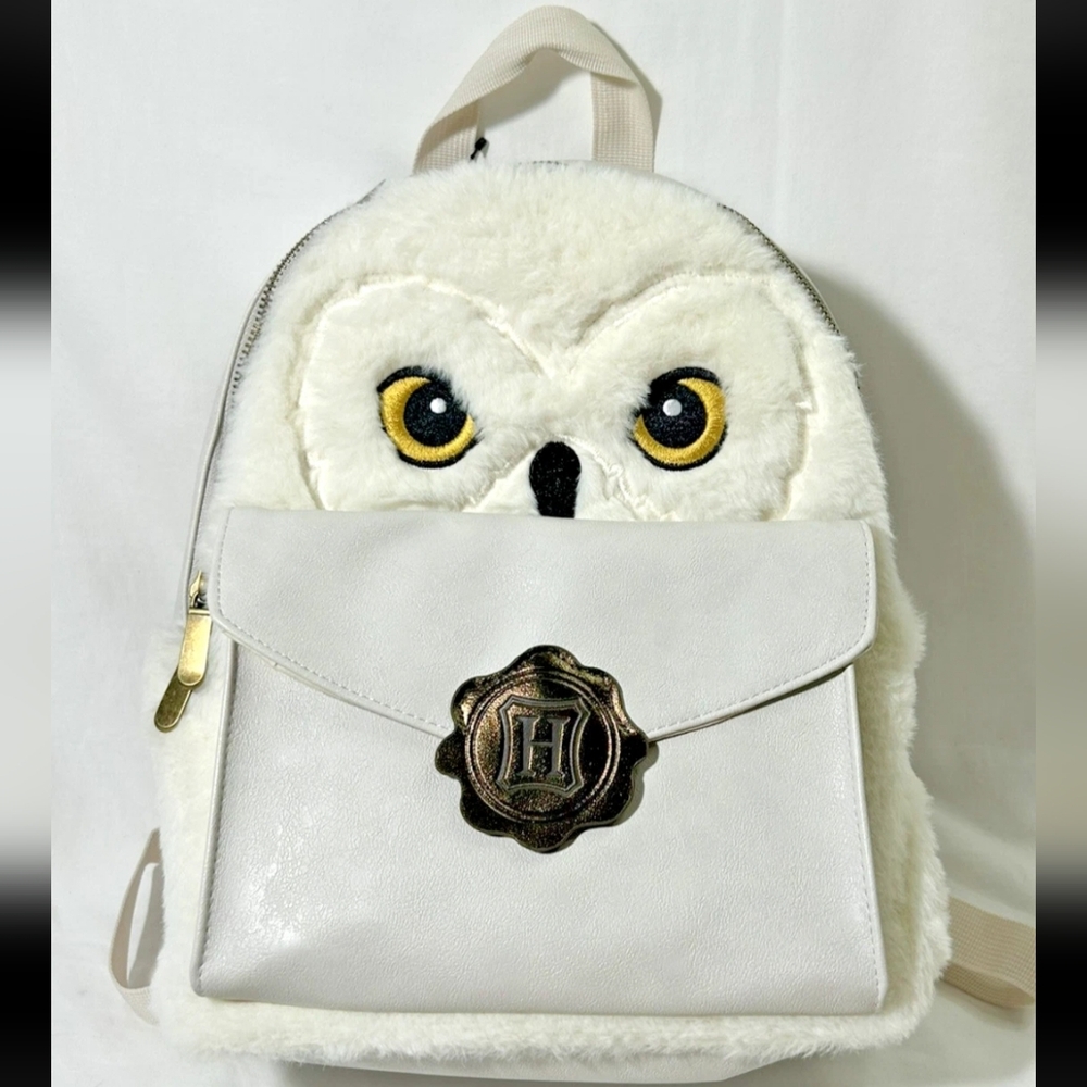 Harry Potter Hedwig Hogwarts Letter Owl Backpack NEW